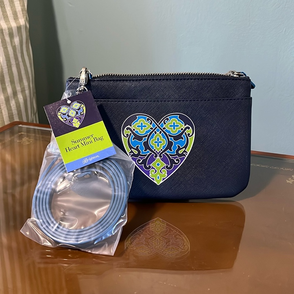 Brighton Summer Heart Mini Bag